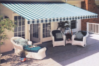 Example of patio awning